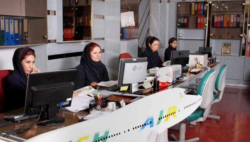 تیپ شخصیتی کارمند اژانس هواپیمایی