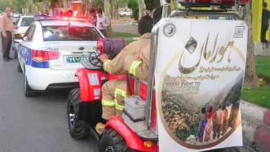 رژه خودرویی سنندج