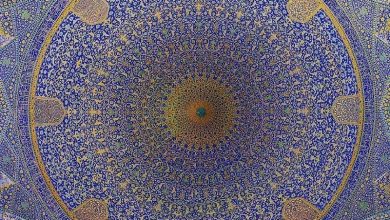 کاشی کاری مسجد جامع عباسی اصفهان