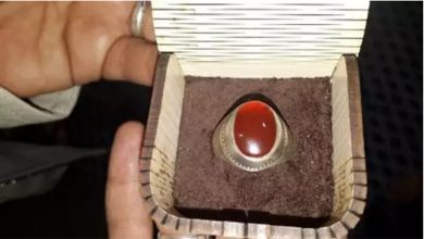 انگشتر شهید حاج قاسم سلیمانی