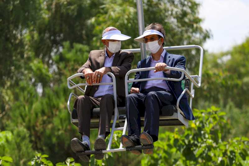 شهردار قم بوستان علوی