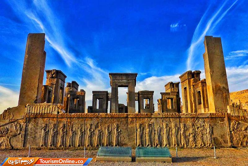 مرمت کاخ هدیش تخت جمشید