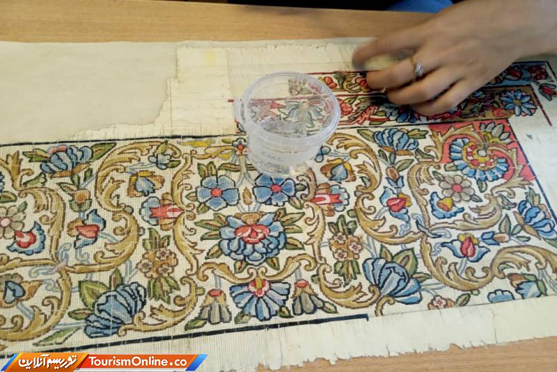 نقش فرش تاریخی کرمان