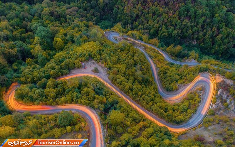 جاده جنگلی شاهرود گرگان