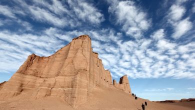 تاخیر باران و کلوت های شهداد کرمان