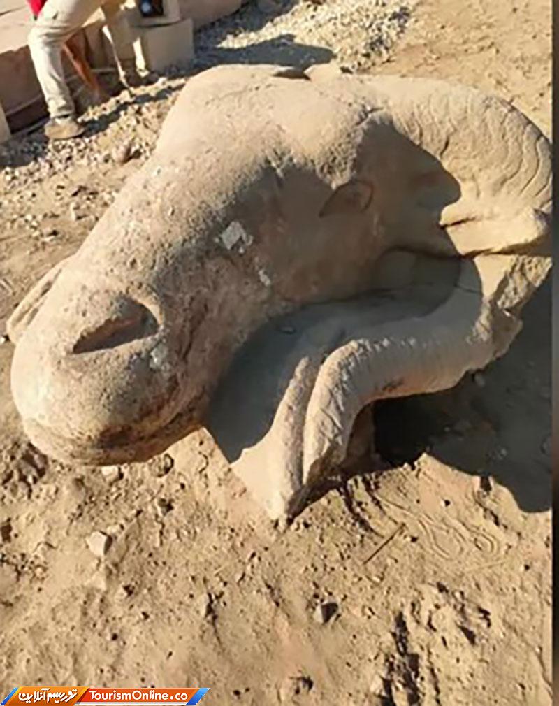 کشف مجسمه مصر