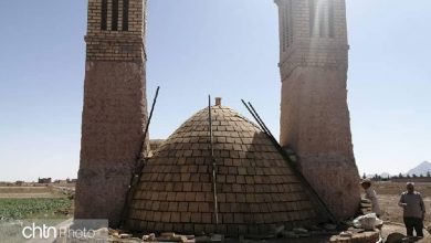 عملیات مرمت آب انبار تاریخی