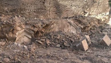 کشف سازه قدیمی در فارس