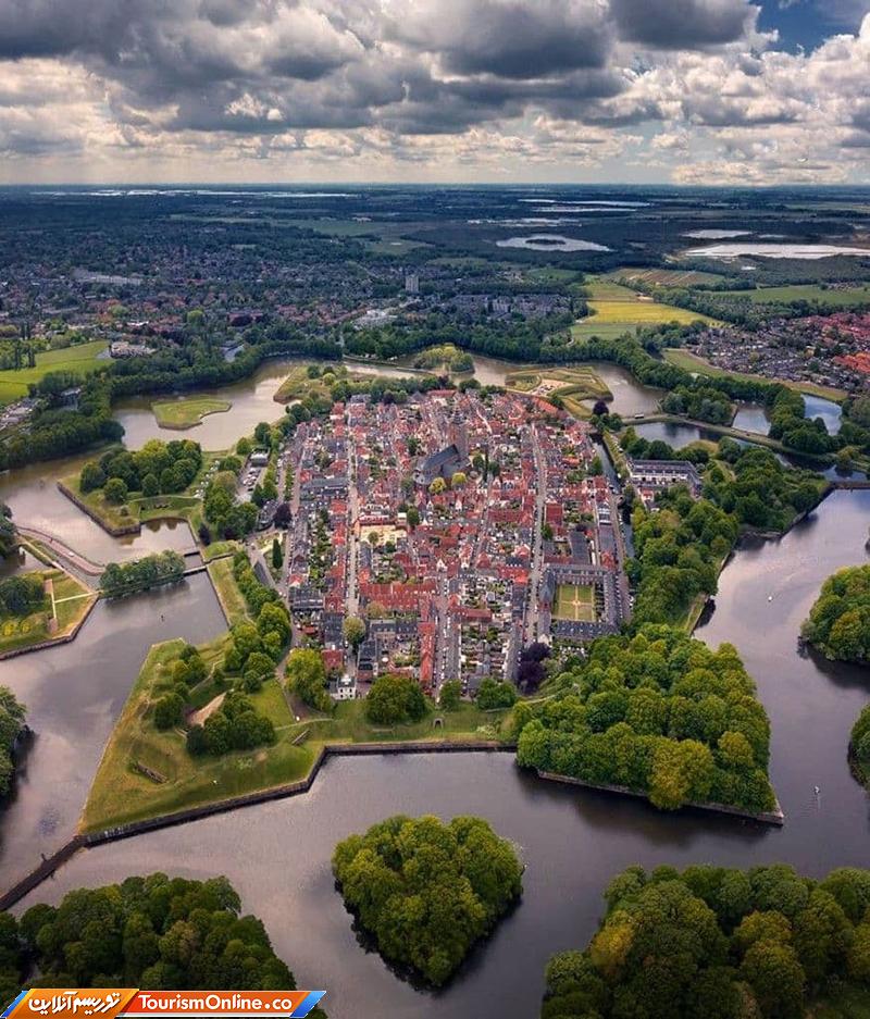 نمایی هوایی از شهر هلند