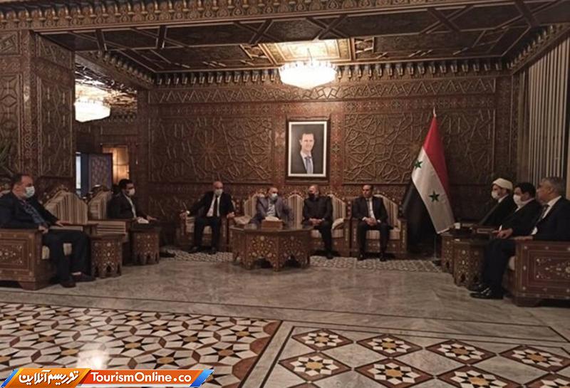 هیأتی از ایران به سوریه رفت