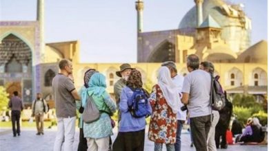 گروه گردشگران روس در ایران