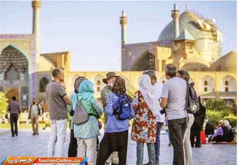 گروه گردشگران روس در ایران