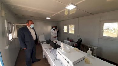 آزمایش کرونا گمرک آستارا