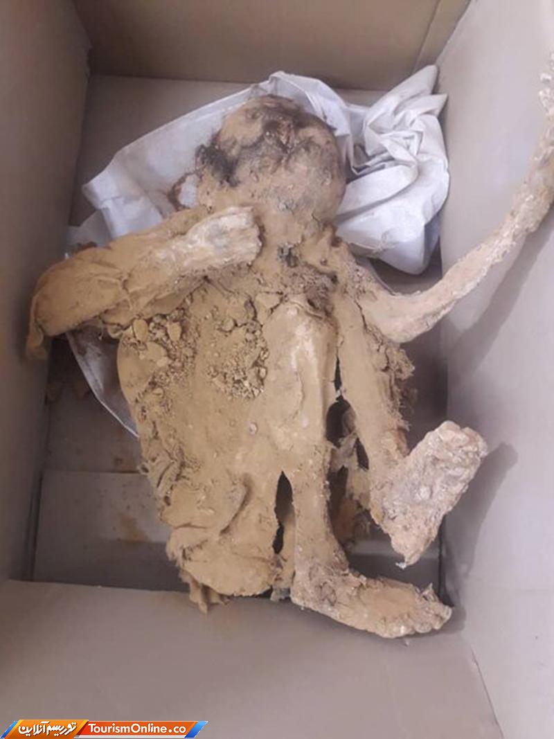 اسکلت اردستان مومیایی