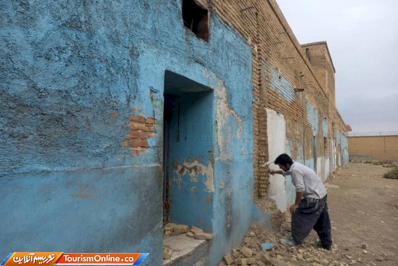 مرمت کاوانسرای شاه عباسی سمنان