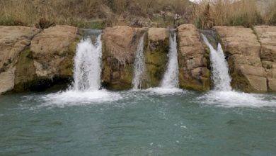 آبشار هفت قلوی پلیه ایلام