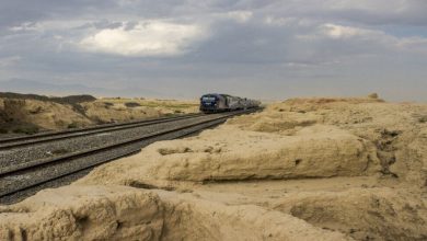 تغییر مسیر ریل راه‌آهن از تپه‌حصار