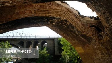 مرمت پل دختر کرج