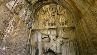 دوره ساسانی طاق‌بستان