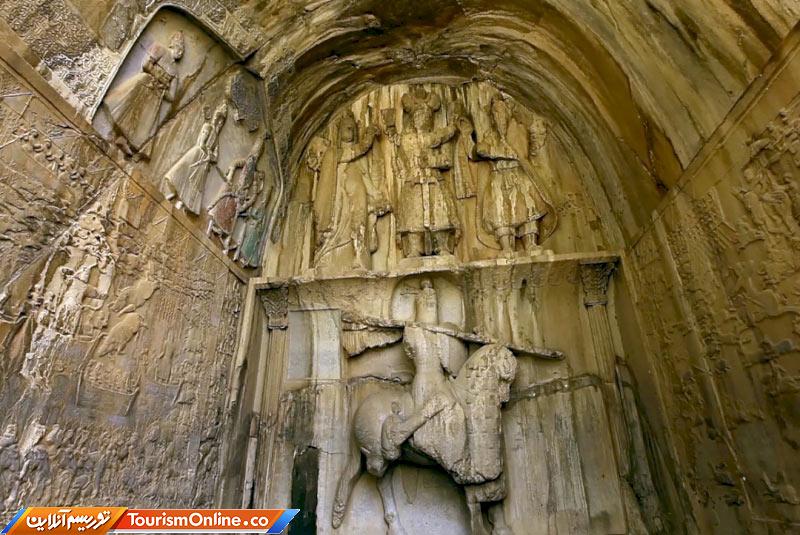 دوره ساسانی طاق‌بستان