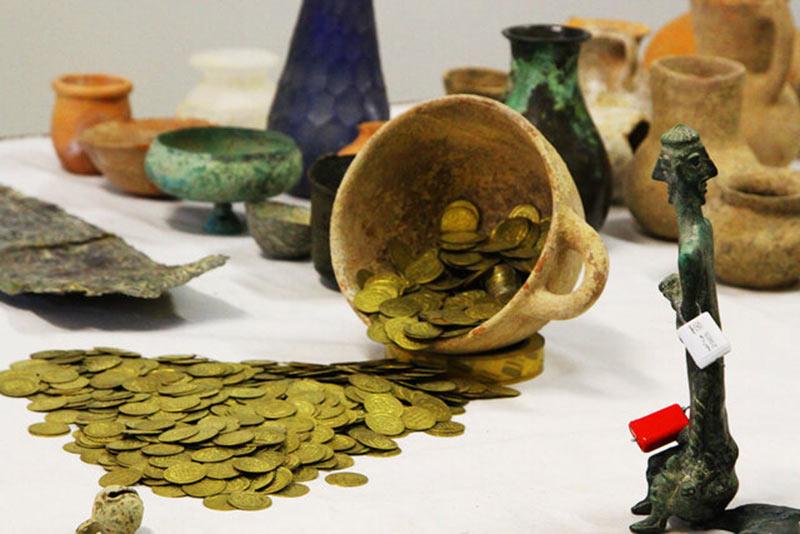 آثار تاریخی کشف شده