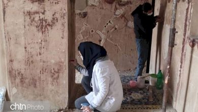 مرمت پله های عالی قاپو