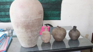 کشف کوزه سفالی عصرآهن