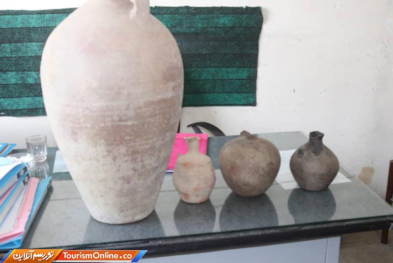 کشف کوزه سفالی عصرآهن
