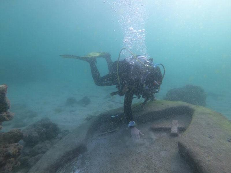 کشف شی ناشناخته در خلیج فارس