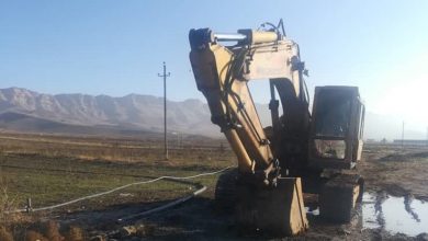 حفار غیرمجاز در کوهدشت لرستان