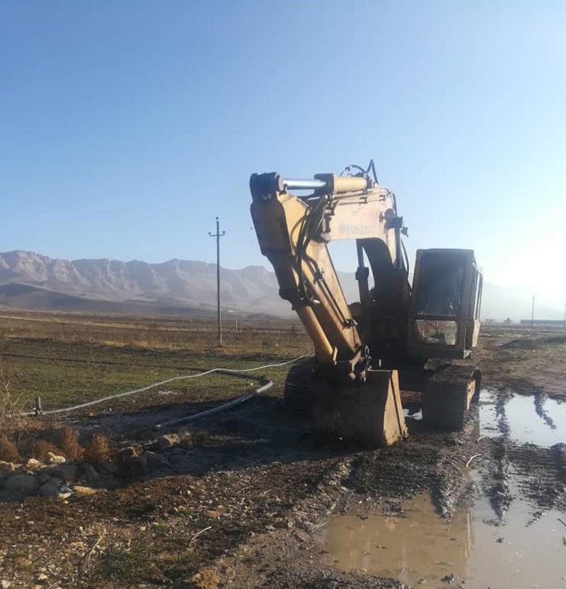 حفار غیرمجاز در کوهدشت لرستان