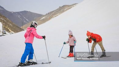پیست اسکی تاریک دره همدان