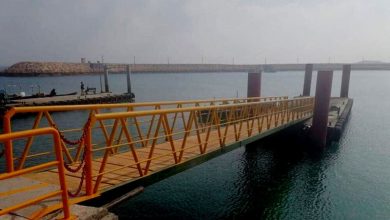 تعطیلی اسکله قشم