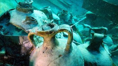 کشف کشتی غرق شده رومی