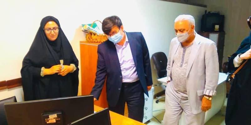 بازدید رییس انجمن نویسندگان،خبرنگاران و عکاسان ورزشی ایران ازپایگاه خبری تحلیلی توریسم آنلاین