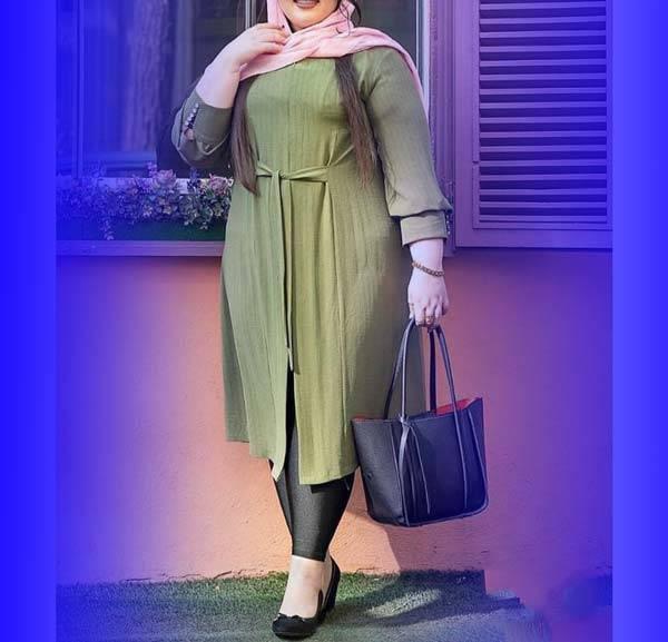 بهترین مدل مانتو  1401برای خانم های چاق شیک پوش!