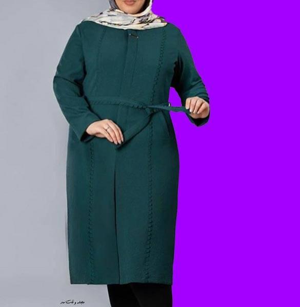 بهترین مدل مانتو  1401برای خانم های چاق شیک پوش!