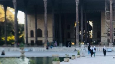 چهل ستونی که 20 ستون آن  گم شده!