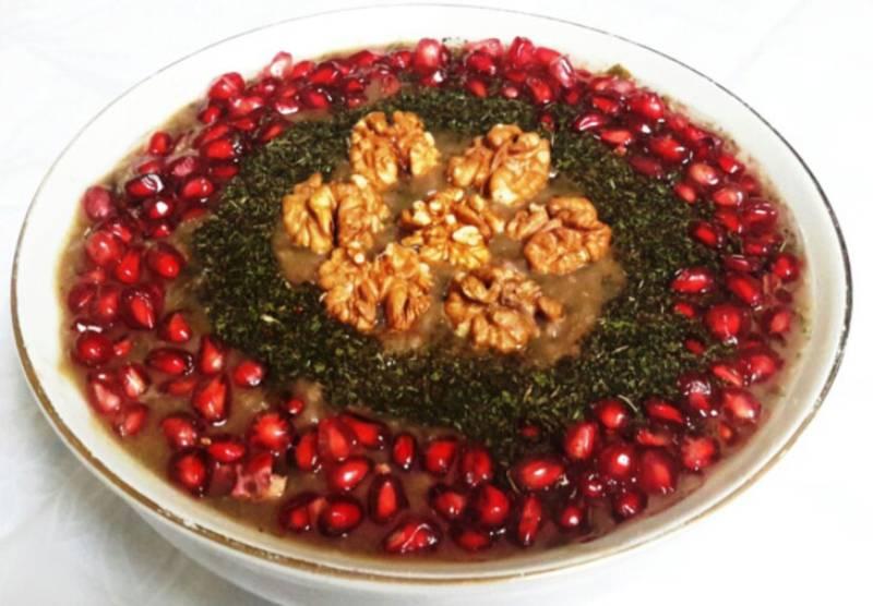  آش مخصوص شب یلدا