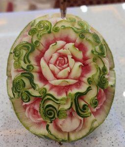 تزیین هندوانه شب یلدا