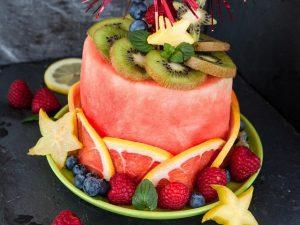 تزیین هندوانه شب یلدا