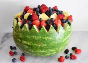 تزیین هندوانه شب یلدا