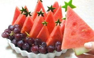 تزیین هندوانه شب یلدا