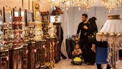 نمایشگاه لوستر و چراغ‌های روشنایی و تزیینی