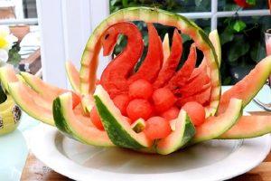 تزیین هندوانه شب یلدا