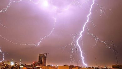 رگبار باران