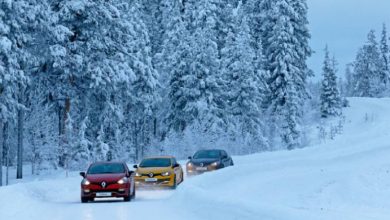 رانندگي در جاده‌هاي برفي