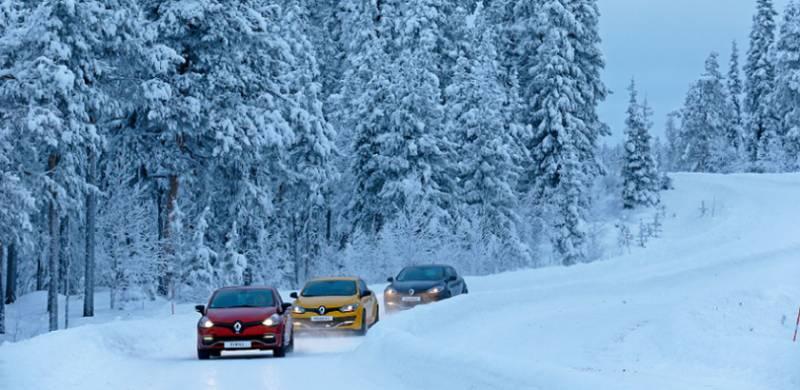 رانندگي در جاده‌هاي برفي