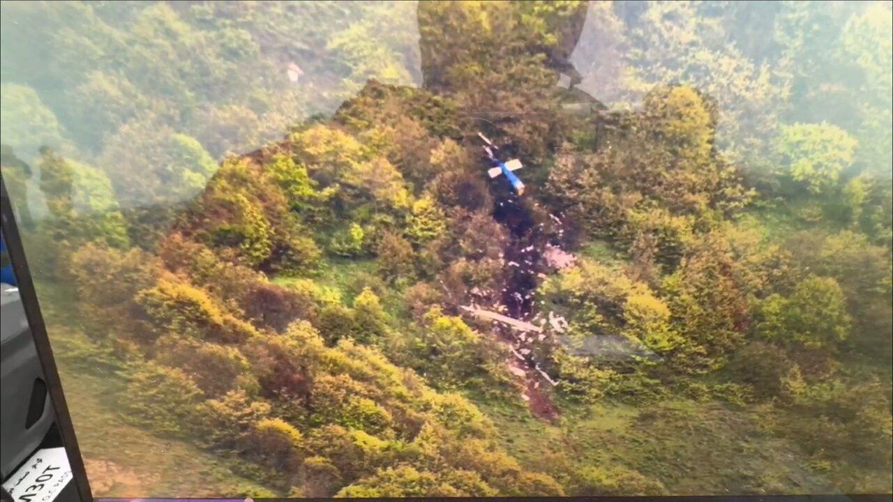 حادثه بالگرد حامل رئیس جمهور