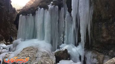 آبشارهای یخی ایران